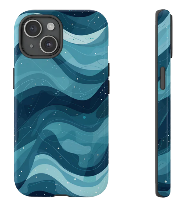 محافظ گوشی سیلیکونی آیفون ۱۴ طرح موج